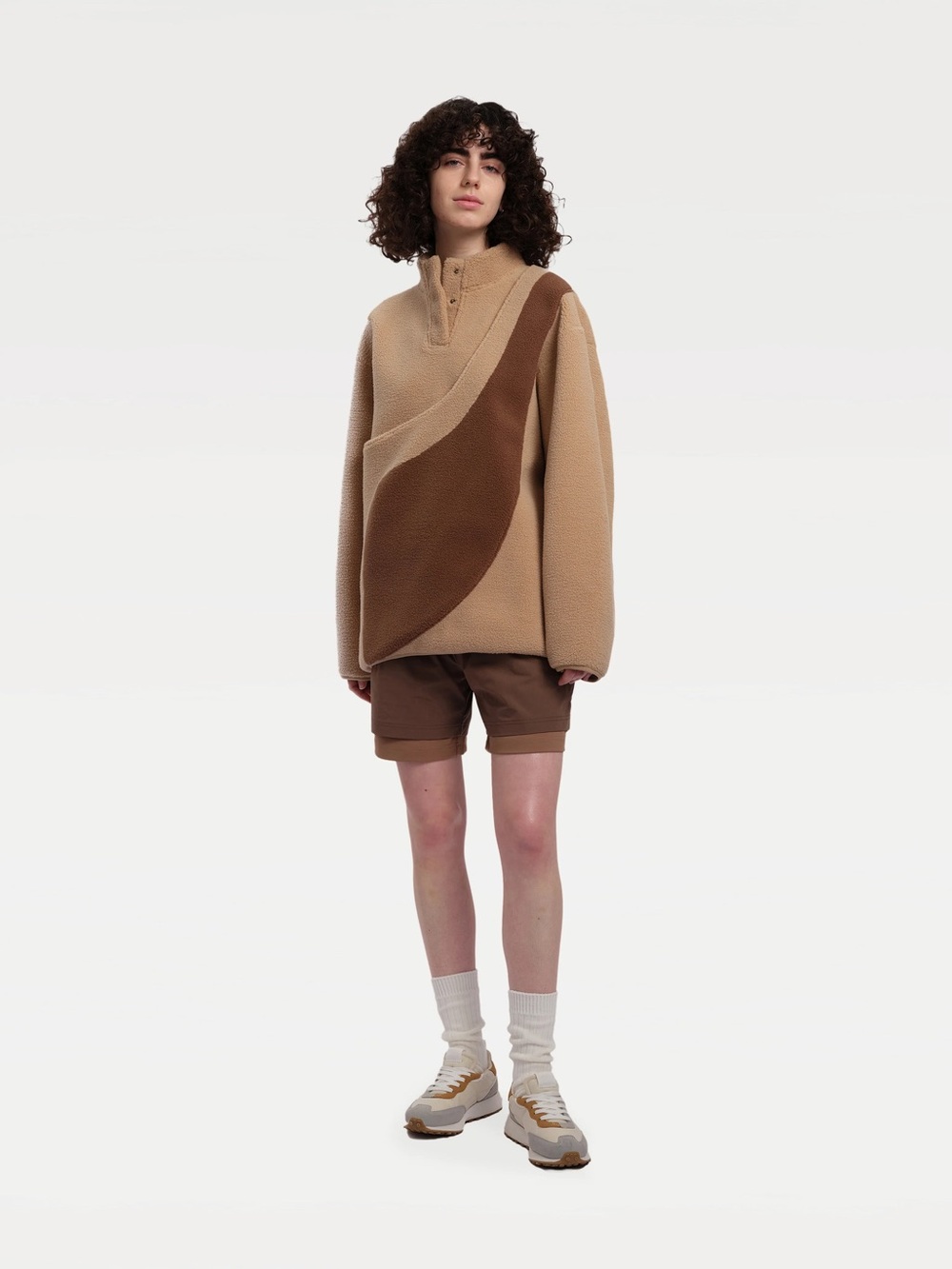 Riikyu Classic Kangaroo Pouch Unisex Fleece Sweater